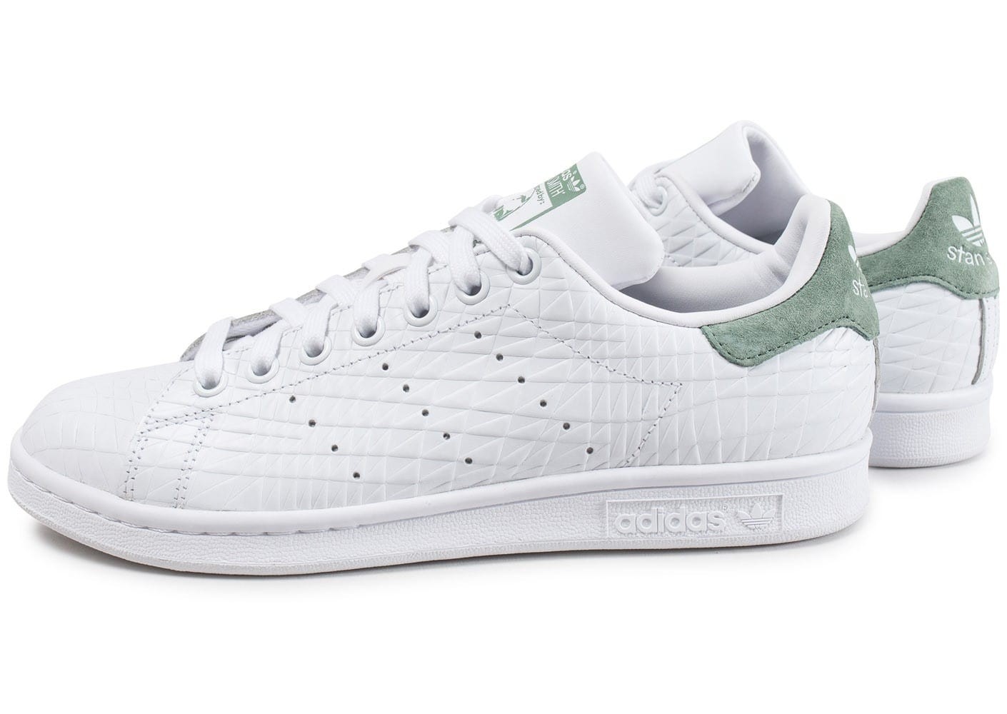 stan smith ecaille Blanche